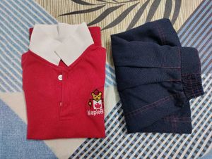 Tees- Skirt Set