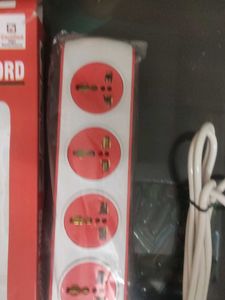 Extension Board 4 Socket 1 Switch