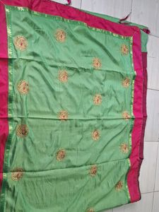 Used Soft Designed Saree