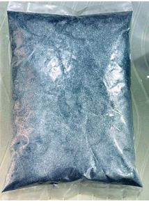 Packet of Silver Glitter Christmas Ornament