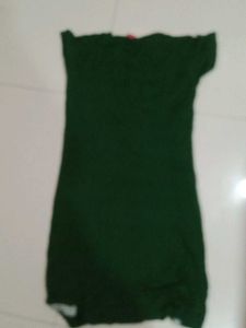 Green T-Shirt Dress