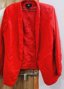 H&amp;M Red Blazer❤️Medium Size Blazer