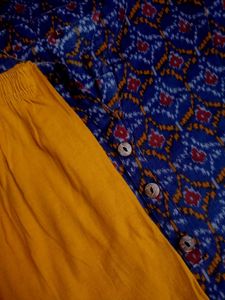 Jaipuri kurti Pant Set Pure Cotton