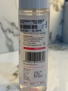 Plum Rose Water Toner