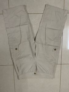 Beige Cargo Pants