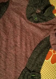 Colorblock Tunic Dress