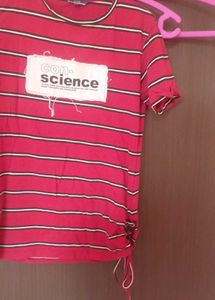 Red striped tshirt ❤️
