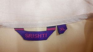 Top Srishti Golden Party Wear