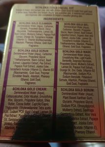 Schloka Gold Facial Kit