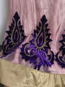 Gorgeous Net &amp; velvet Kurti