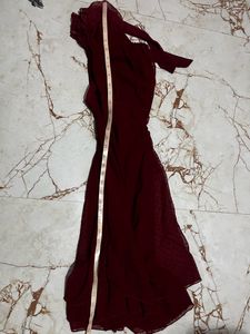 Maroon Dress