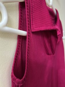 Magenta Crop Top