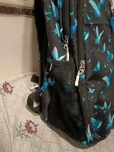Elegant KARF Butterfly Print Backpack!