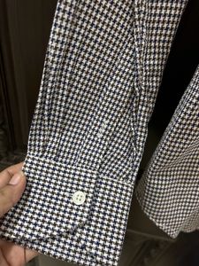 Patterned Dress Shirt