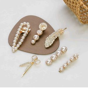 Korean Premium Pearl Hair Clip Set (11pc)
