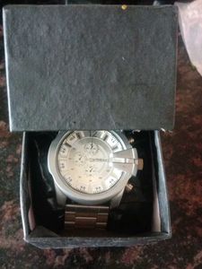 Diesel Silver Watch