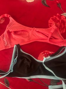 Bra Bundle - Two Unpadded Bras with lace