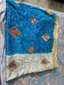 Pure Chanderi Silk  Saree