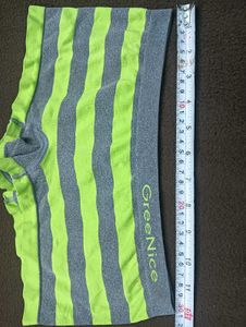 Striped GreeNice Briefs28,30