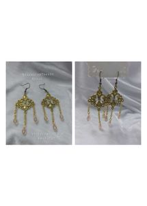 Ethereal Sun Princess&#39;s Fantasy Treasure Earrings