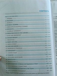 RD Sharma Mathematics Class VII Textbook