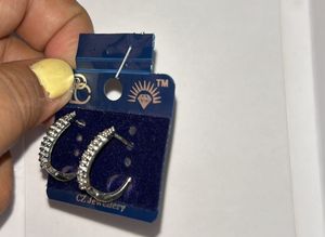 CZ Jewelry Hoop Earrings