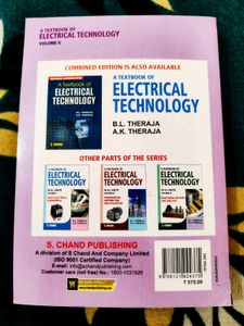 B.l Theraja Electric Machine For Engineering