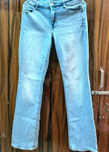 Light Wash Bootcut Jeans