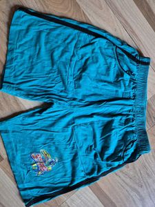 Cool Blue Striped Shorts