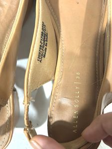 Allen Solly Tan Slingback heels