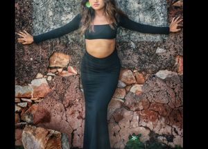 Black Cut Out Bodycon Dress