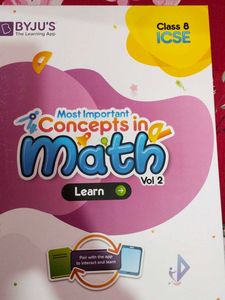 Class 8 ICSE Math Vol 2
