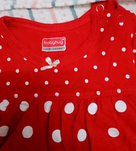 Red Polka Dot Baby Dress