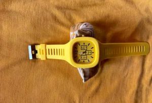 Yellow Fashion Watch For Boys And Girls