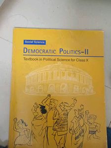 Class X Democratic Politics-II Textbook
