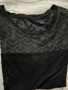Solid Black Ovesize Tshirt