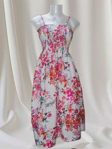 Floral Smocked Sundress
