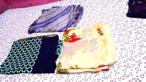 Elegant Sarees - Set of 3