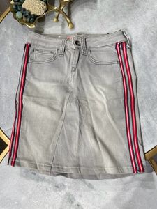 Mini Short Denim Skirt