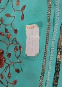 Sequin Design Saree