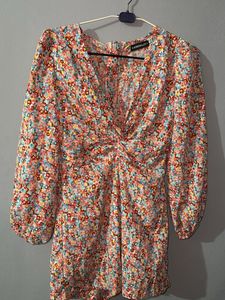 Multicoloured Printed Play suit