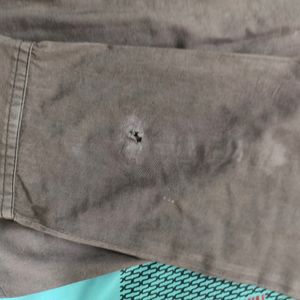 Dark Brown Printed Shirt - Regular Fit