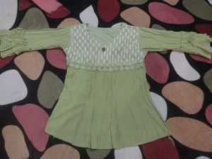 Cute Green Top