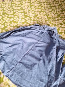 Denim Long Sleeve Shirt