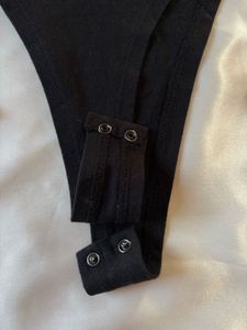 Forever21 Hello Kitty Black Bodysuit
