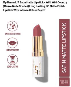 New✅️Myglamm Satin Matte Lipstick 💄