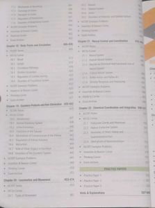 MTG Objective NCERT FINGERTIP BIOLOGY BOOK