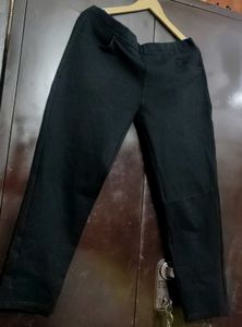 Comfortable Black Jegging for Women 34 Waist