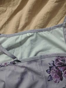 Lavender Midi Slit Dress