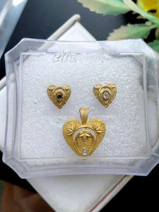 Sri Hari Heart Jewelry Set